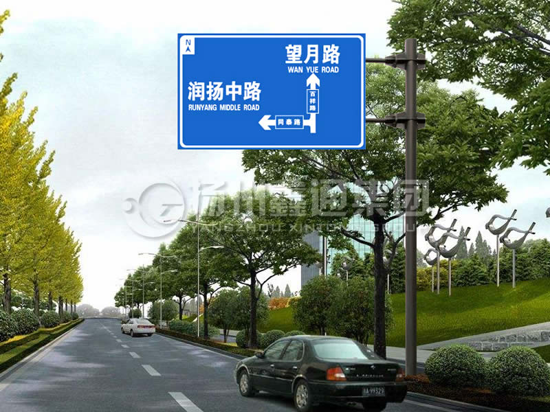 BZG-002，交通標志桿，F(xiàn)型交通標志桿