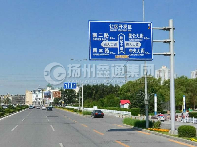 BZG-004，交通標志桿，鍍鋅交通標志桿