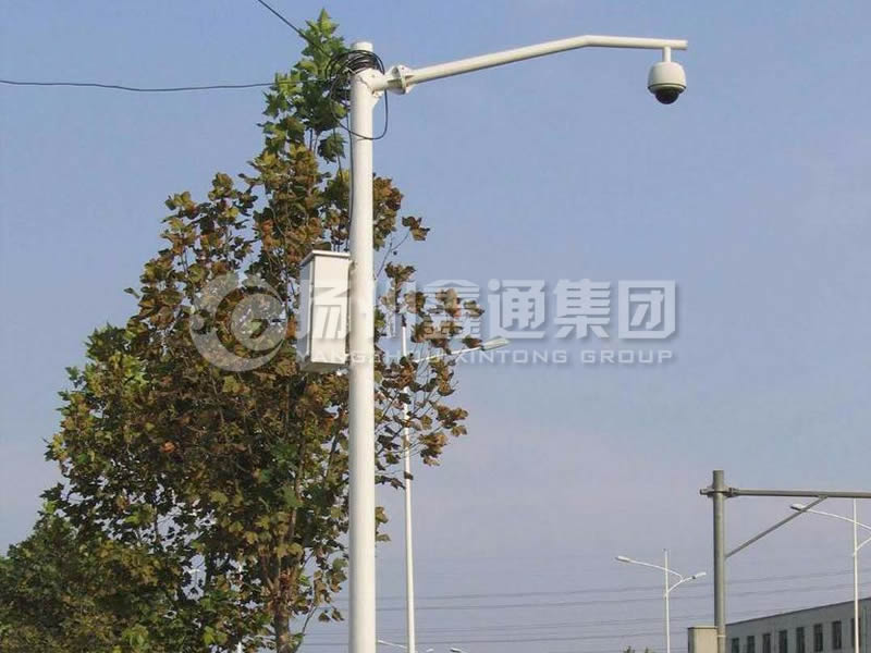 DJG-013，電子警察桿，單臂球機桿